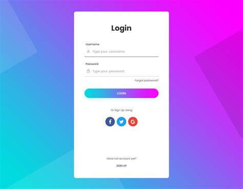 forms log in.